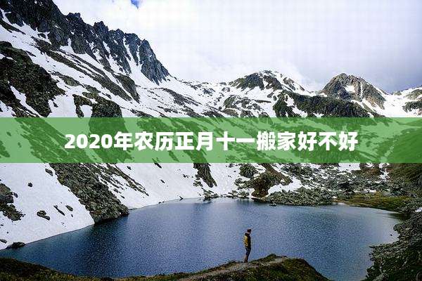 2020年农历正月十一搬家好不好