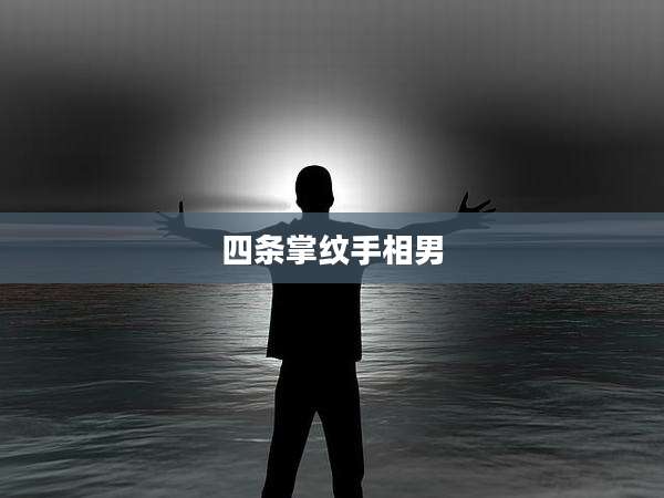 四条掌纹手相男