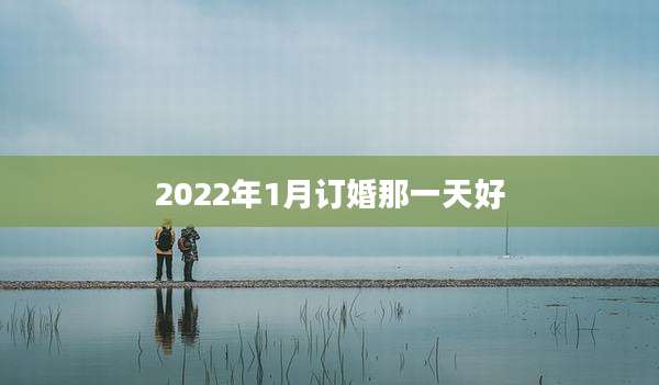 2022年1月订婚那一天好