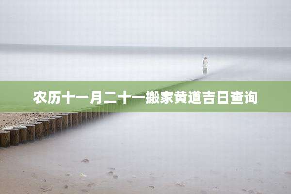 农历十一月二十一搬家黄道吉日查询