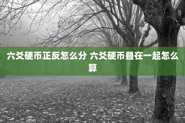 六爻硬币正反怎么分 六爻硬币叠在一起怎么算