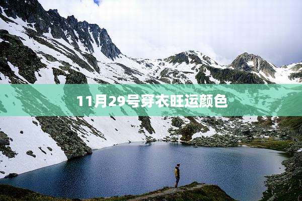 11月29号穿衣旺运颜色