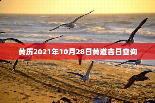 黄历2021年10月28日黄道吉日查询