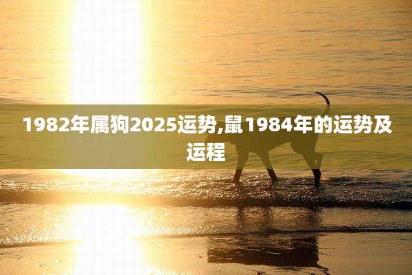 1982年属狗2025运势,鼠1984年的运势及运程