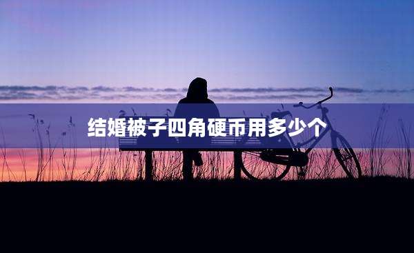 结婚被子四角硬币用多少个