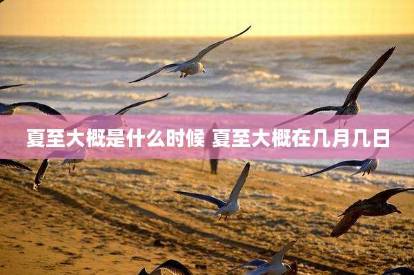 夏至大概是什么时候 夏至大概在几月几日