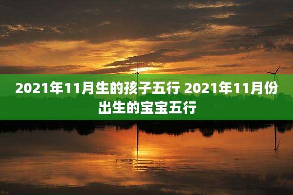 2021年11月生的孩子五行 2021年11月份出生的宝宝五行