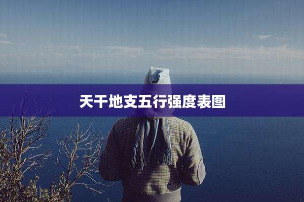 天干地支五行强度表图
