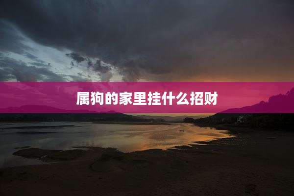 属狗的家里挂什么招财