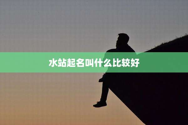 水站起名叫什么比较好