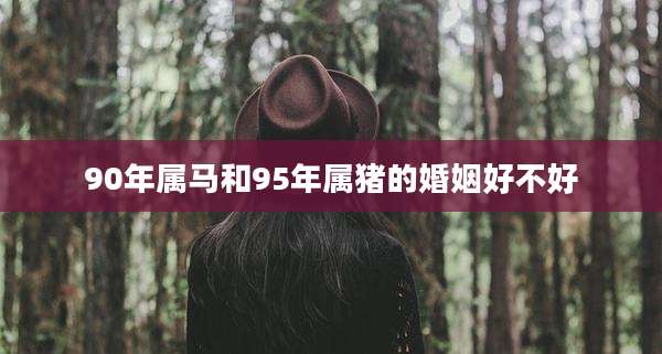 90年属马和95年属猪的婚姻好不好