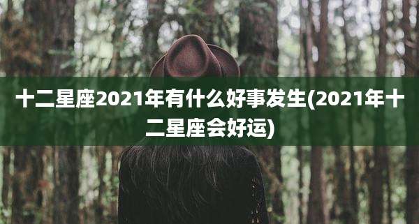 十二星座2021年有什么好事发生(2021年十二星座会好运)