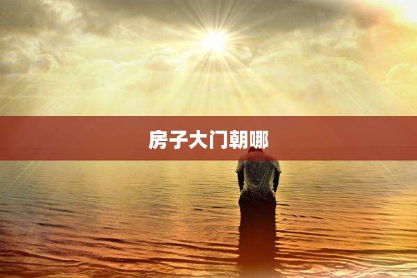 房子大门朝哪