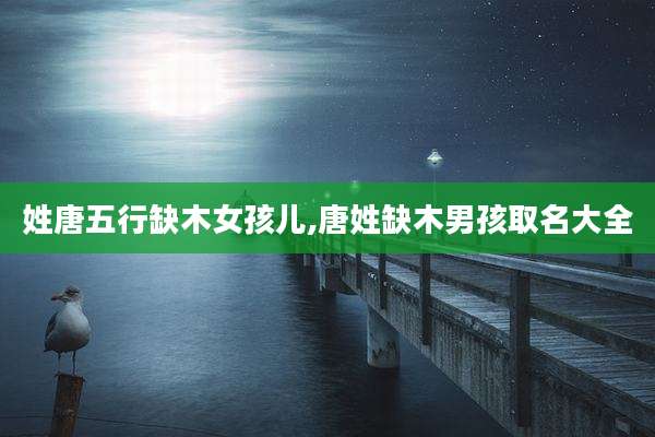 姓唐五行缺木女孩儿,唐姓缺木男孩取名大全