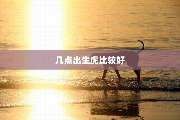 几点出生虎比较好