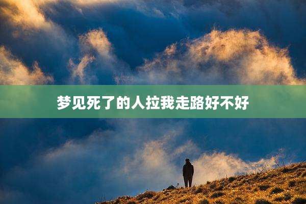 梦见死了的人拉我走路好不好