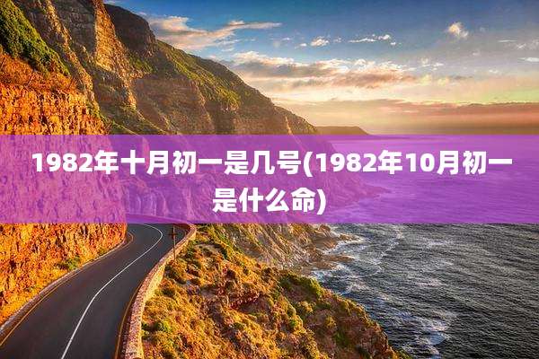 1982年十月初一是几号(1982年10月初一是什么命)
