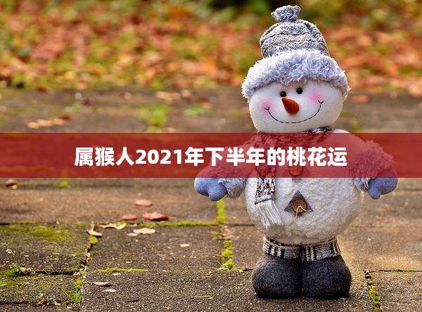 属猴人2021年下半年的桃花运