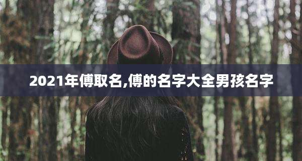 2021年傅取名,傅的名字大全男孩名字