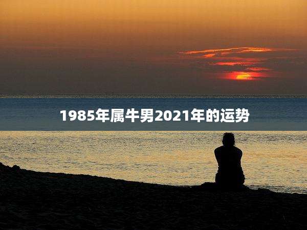 1985年属牛男2021年的运势