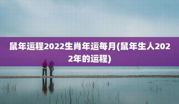 鼠年运程2022生肖年运每月(鼠年生人2022年的运程)