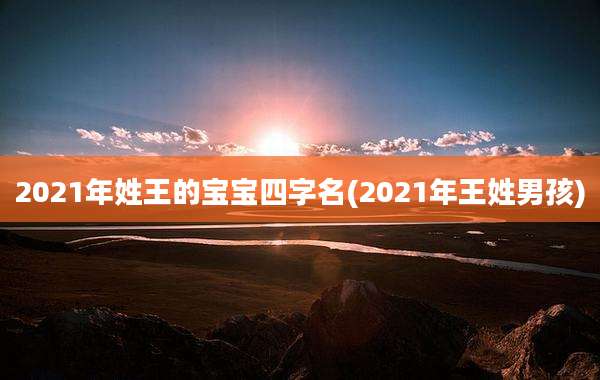 2021年姓王的宝宝四字名(2021年王姓男孩)