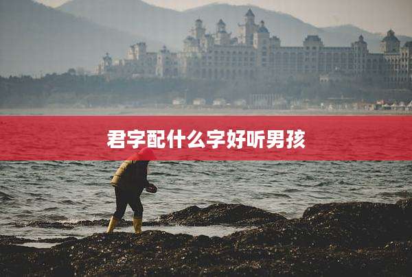 君字配什么字好听男孩