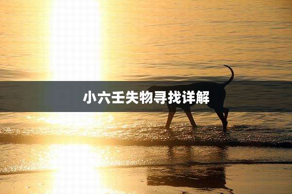 小六壬失物寻找详解