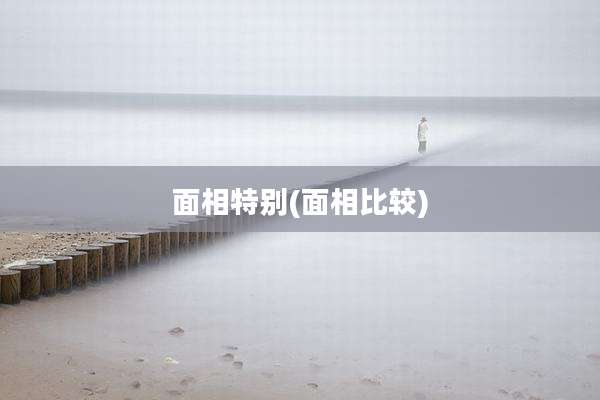 面相特别(面相比较)