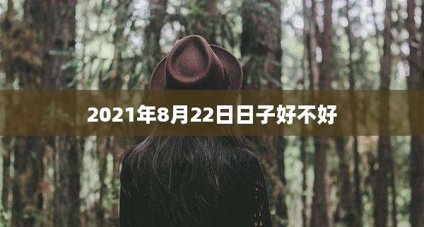 2021年8月22日日子好不好