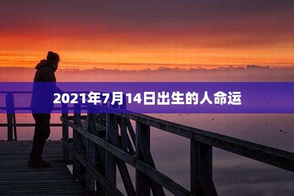 2021年7月14日出生的人命运