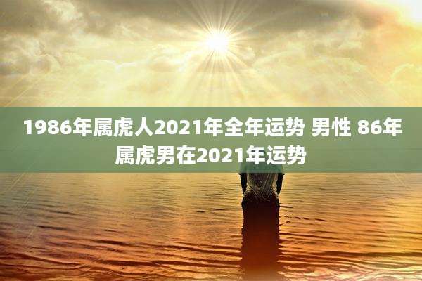 1986年属虎人2021年全年运势 男性 86年属虎男在2021年运势