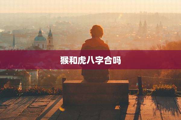 猴和虎八字合吗