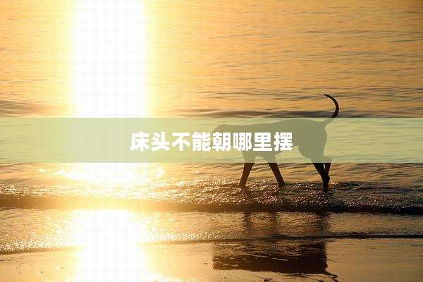 床头不能朝哪里摆