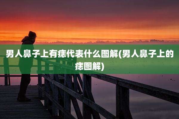 男人鼻子上有痣代表什么图解(男人鼻子上的痣图解)