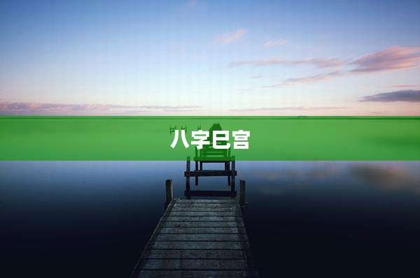 八字巳宫