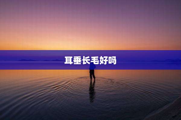 耳垂长毛好吗