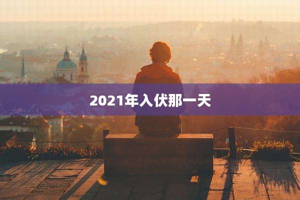 2021年入伏那一天