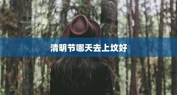 清明节哪天去上坟好