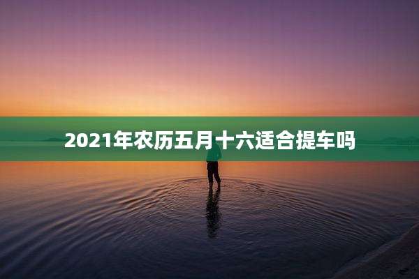 2021年农历五月十六适合提车吗