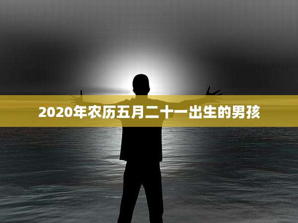 2020年农历五月二十一出生的男孩