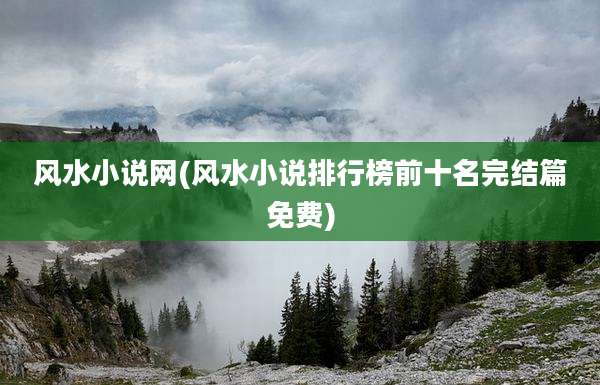 风水小说网(风水小说排行榜前十名完结篇免费)