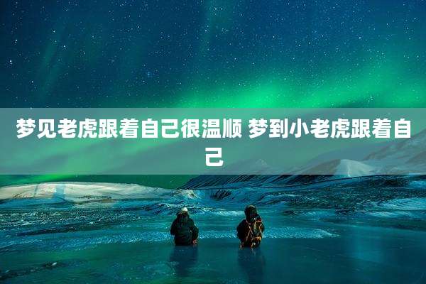 梦见老虎跟着自己很温顺 梦到小老虎跟着自己