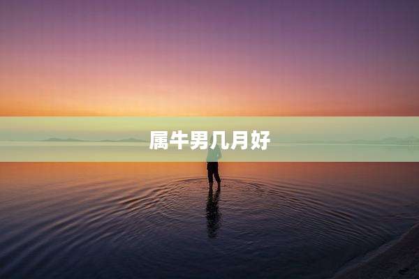 属牛男几月好
