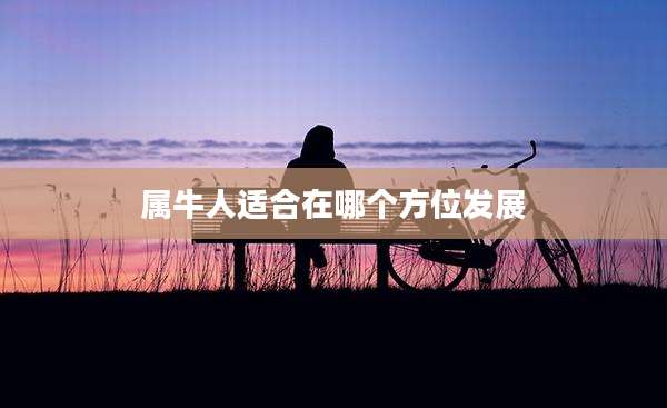 属牛人适合在哪个方位发展