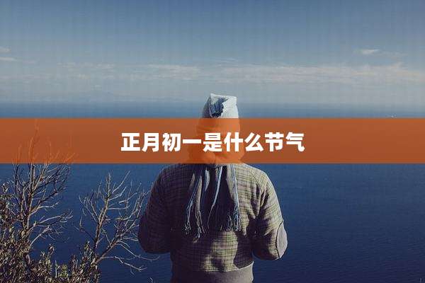 正月初一是什么节气