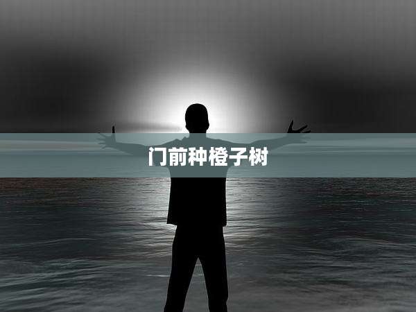 门前种橙子树