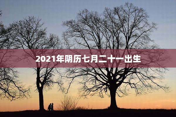 2021年阴历七月二十一出生