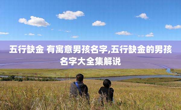 五行缺金 有寓意男孩名字,五行缺金的男孩名字大全集解说