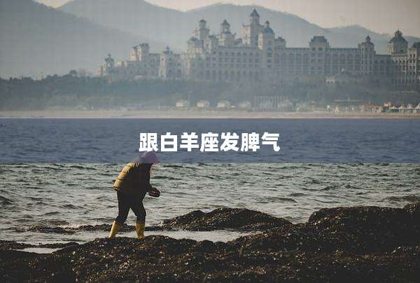 跟白羊座发脾气